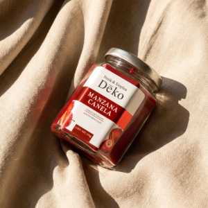 Vela Hexagonal Aroma Manzana Canela