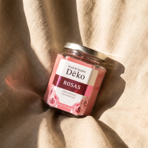 Vela Hexagonal Aroma Pétalos de Rosa