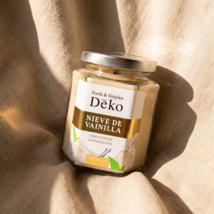 Vela Hexagonal Aroma Nieve de Vainilla