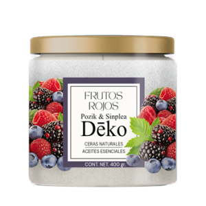 Vela Glint Aroma Frutos Rojos