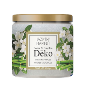 Vela Glint Aroma Jazmín Bambú