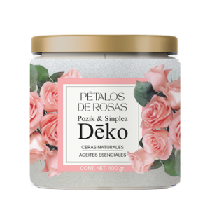 Vela Glint Aroma Pétalos de Rosa