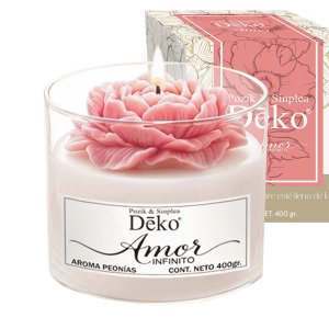 Vela Amor Infinito Aroma Peonia