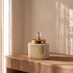 Jarrón decorativo "Distinción Eterna" 21 cm