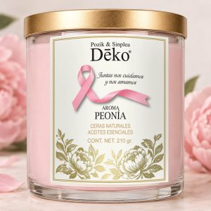 Vela Mujeres de Esperanza - Aroma Peonía