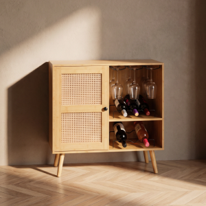 Consoleta con cava decorativa "Boho"
